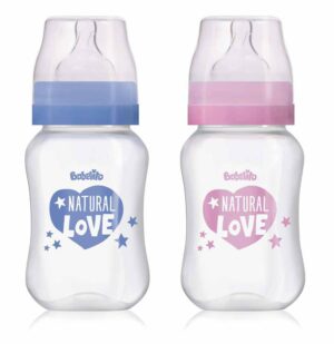 BIBERON 250 ML PP BOCA ANCHA TETINA SILICONA Flujo 2 - 13642